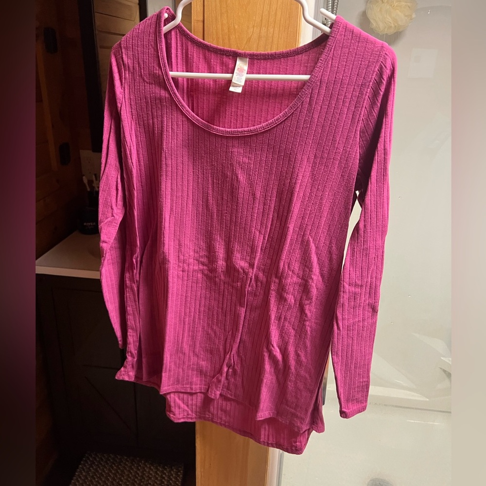 Lularoe, Long Sleeve, XS, Pink